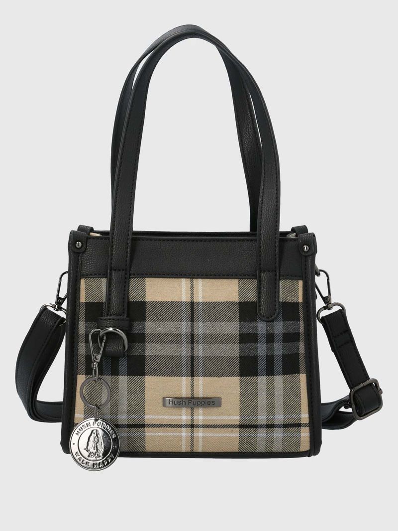 Cartera Textil Mujer Barly Ii Bag Negro Hush Puppies