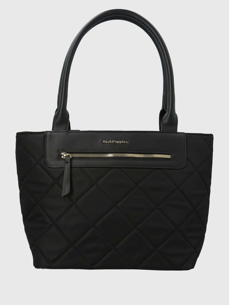 Cartera Poliester Reciclado Mujer Rosie Tote Negro Hush Puppies