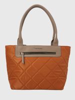 Cartera Poliester Reciclado Mujer Rosie Tote Naranjo Hush Puppies