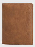 Billetera Ecocuero Mujer Drina Passport Café Hush Puppies
