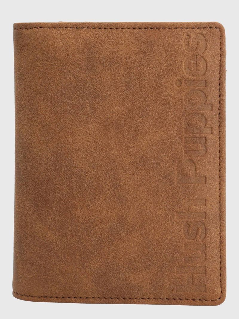 Billetera Ecocuero Mujer Drina Passport Café Hush Puppies