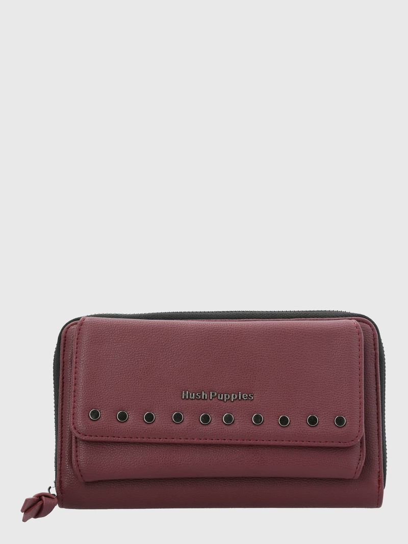 Billetera-Ecocuero-Mujer-Karol-Wallet-Rojo-Hush-Puppies