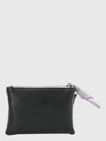 Billetera-Ecocuero-Mujer-Quilt-Zip-Wallet-Negro-Hush-Puppies