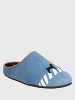 Pantufla Poliester Unisex Hp Slipper Uk Road Azul Hush Puppies