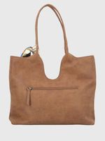 Cartera Ecocuero Mujer Donna Bag Café Hush Puppies