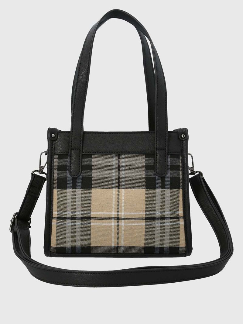 Cartera Textil Mujer Barly Ii Bag Negro Hush Puppies