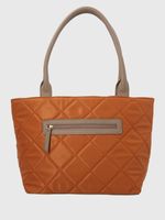 Cartera Poliester Reciclado Mujer Rosie Tote Naranjo Hush Puppies