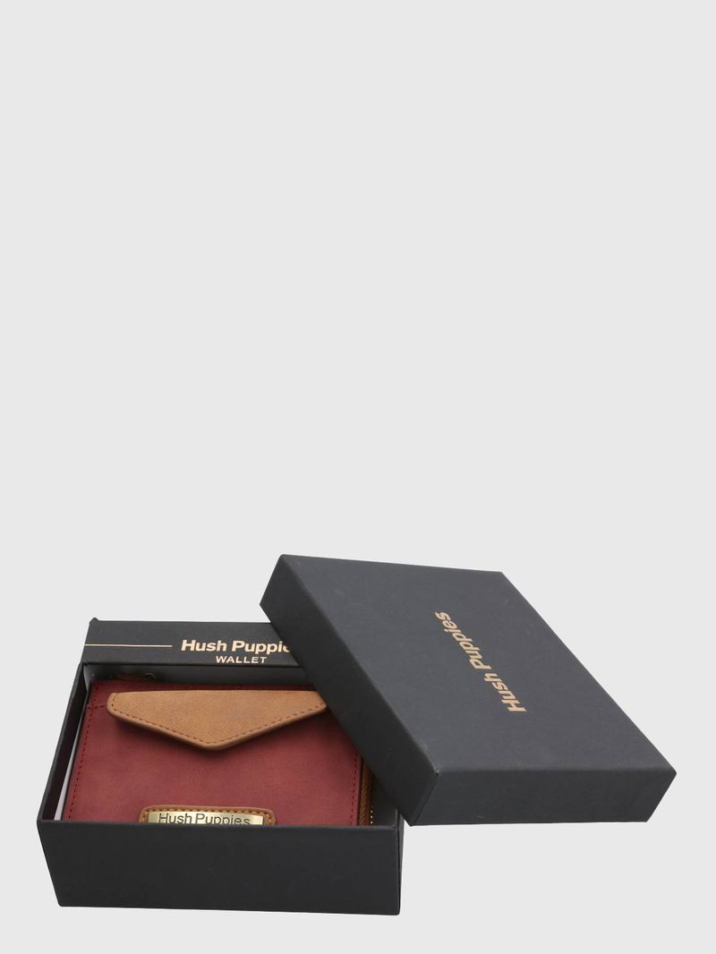 Billetera-Ecocuero-Mujer-Daphne-Wallet-Rojo-Hush-Puppies