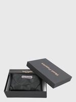 Billetera-Ecocuero-Mujer-Quilt-Zip-Wallet-Negro-Hush-Puppies