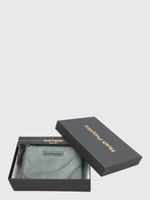 Billetera Ecocuero Mujer Quilt Zip Wallet Verde Hush Puppies