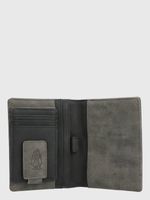 Billetera Ecocuero Mujer Drina Passport Negro Hush Puppies