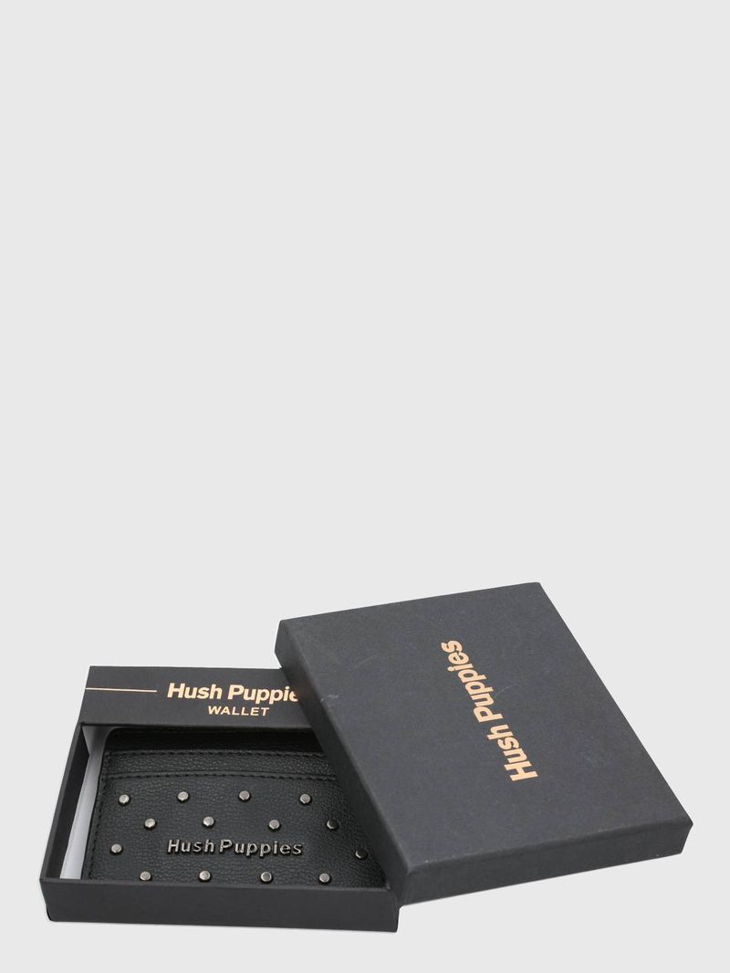 Billetera Ecocuero Mujer Kleine Card Negro Hush Puppies