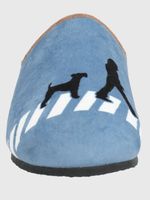 Pantufla Poliester Unisex Hp Slipper Uk Road Azul Hush Puppies