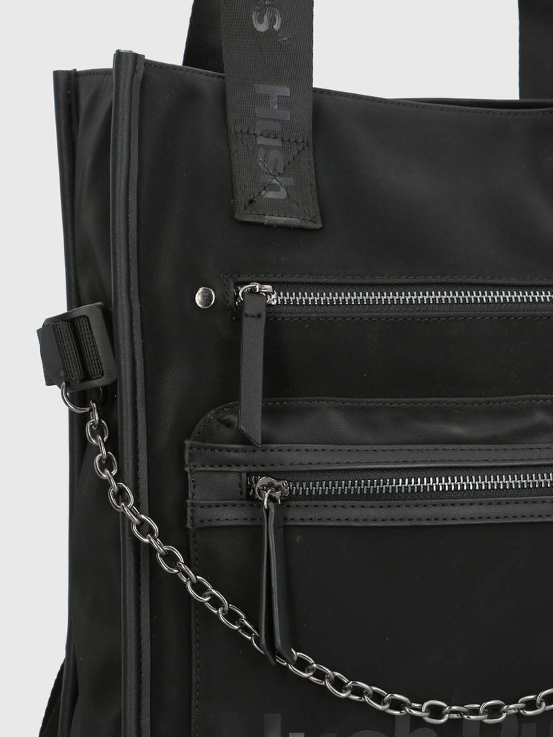 Cartera Ecocuero Mujer Helen Bag Negro Hush Puppies