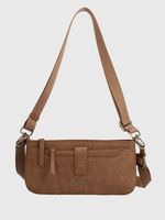 Cartera Ecocuero Mujer Drina Cross Café Hush Puppies