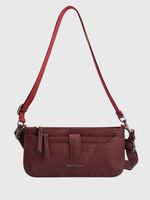 Cartera Ecocuero Mujer Drina Cross Rojo Hush Puppies
