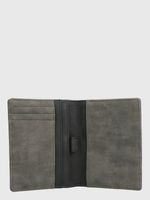 Billetera Ecocuero Mujer Drina Passport Negro Hush Puppies