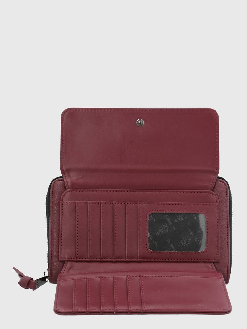 Billetera-Ecocuero-Mujer-Karol-Wallet-Rojo-Hush-Puppies