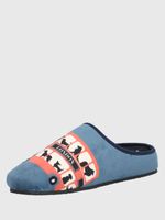 Pantufla Poliester Unisex Hp Slipper Uk Bus Azul Hush Puppies