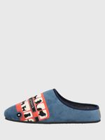 Pantufla Poliester Unisex Hp Slipper Uk Bus Azul Hush Puppies