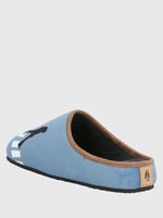 Pantufla Poliester Unisex Hp Slipper Uk Road Azul Hush Puppies
