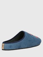 Pantufla Poliester Unisex Hp Slipper Uk Bus Azul Hush Puppies