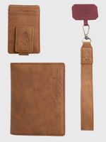 Billetera Ecocuero Mujer Drina Passport Café Hush Puppies