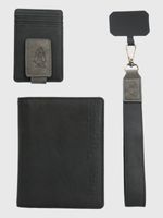 Billetera Ecocuero Mujer Drina Passport Negro Hush Puppies