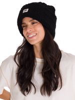 Gorro-En-Punto-Unisex-Cuffed-Sherpa-Knit-Hat-Negro-Cat