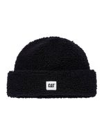 Gorro-En-Punto-Unisex-Cuffed-Sherpa-Knit-Hat-Negro-Cat