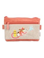 Estuche Canvas Engrasado Niño Fireman Pencilcase Beige Hush Puppies
