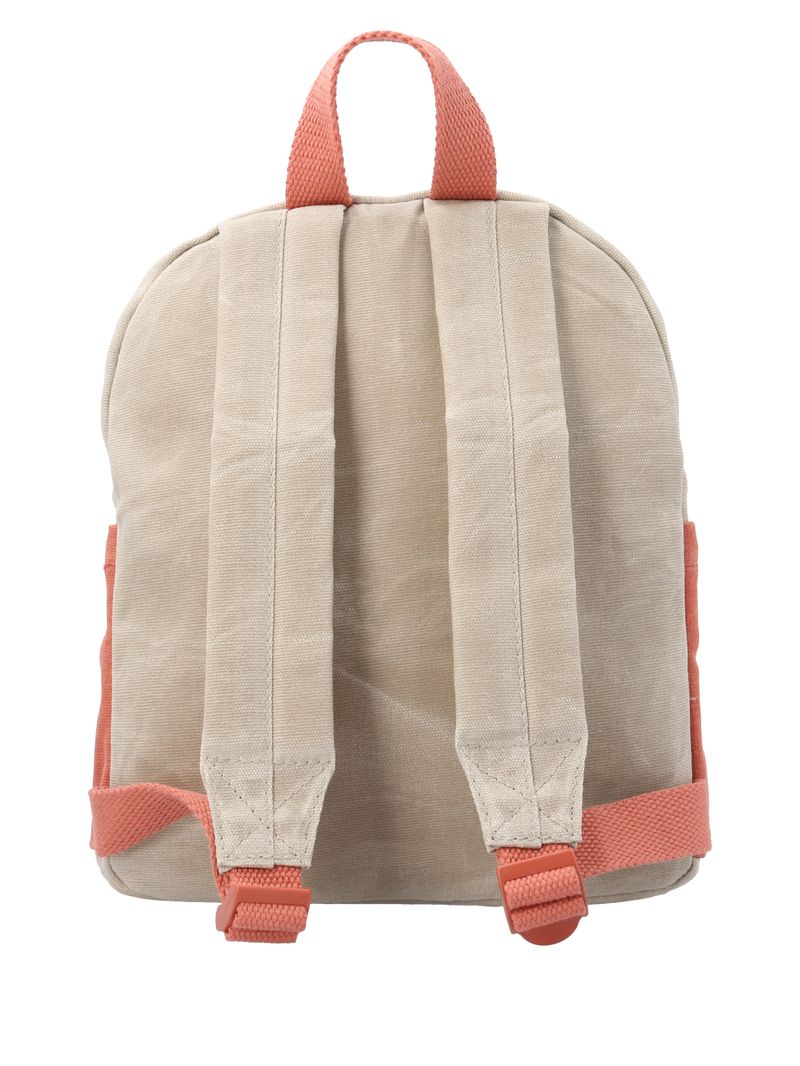 Mochila Canvas Engrasado Niño Fireman Back Beige Hush Puppies