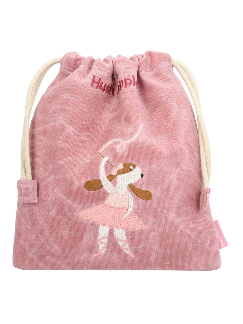 Bolsa Canvas Engrasado Niña Ballerina Snackbag Rosado Hush Puppies