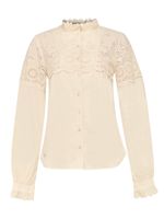 Blusa Algodón Orgánico Mujer Lhotse Beige Rockford