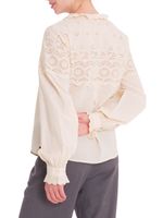 Blusa Algodón Orgánico Mujer Lhotse Beige Rockford