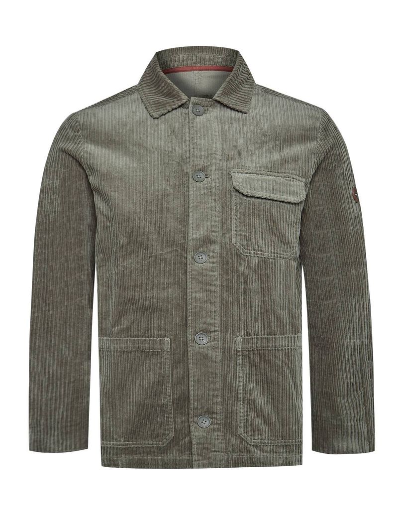 Overshirt-Algodon-Hombre-Bellagio-Verde-Rockford
