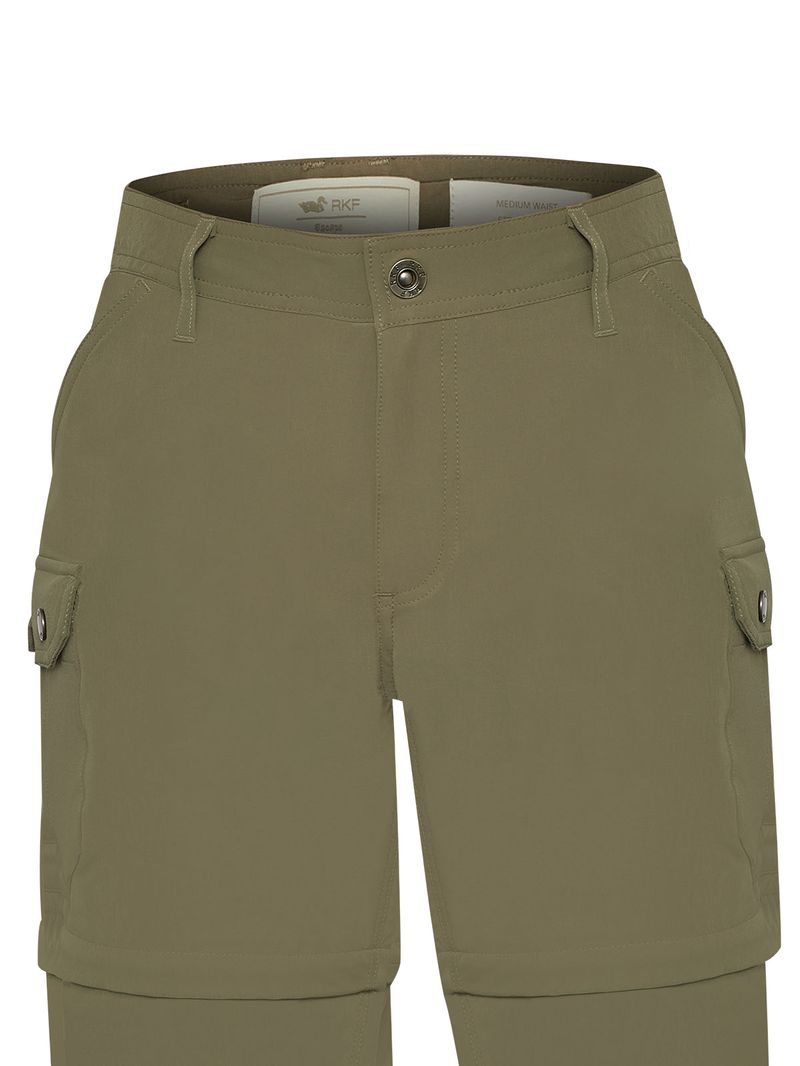 Pantalon-Fibras-Recicladas-Mujer-Desmontable-Verde-Rockford
