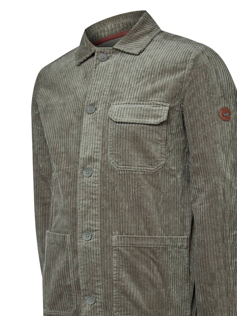Overshirt Algodón Hombre Bellagio Verde Rockford