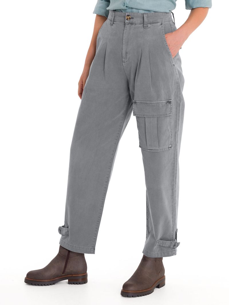 Pantalon-Algodon-Organico-Mujer-Mavecure-Gris-Rockford