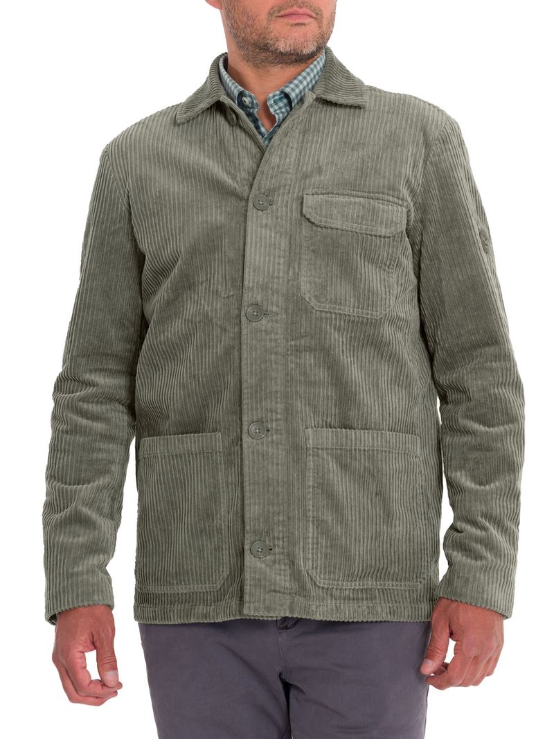 Overshirt-Algodon-Hombre-Bellagio-Verde-Rockford