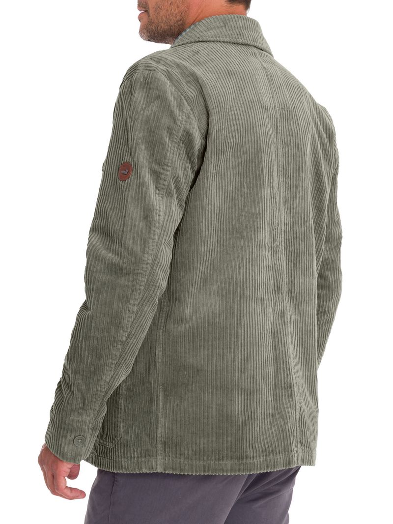 Overshirt Algodón Hombre Bellagio Verde Rockford