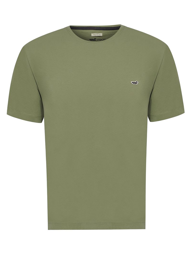 Polera-Algodon-Organico-Hombre-Basic-Verde-Rockford