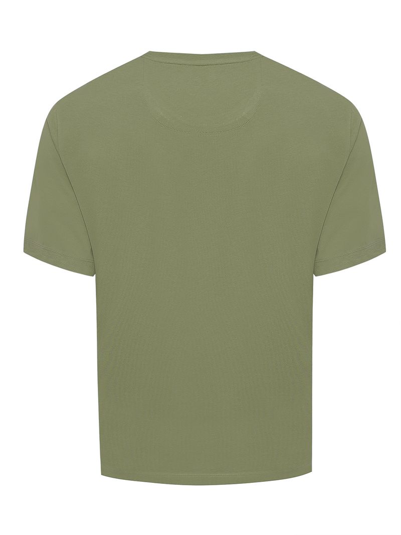 Polera-Algodon-Organico-Hombre-Basic-Verde-Rockford