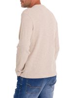 Polera-Algodon-Organico-Hombre-Wafle-Beige-Rockford