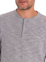 Polera-Algodon-Organico-Hombre-Wafle-Gris-Rockford
