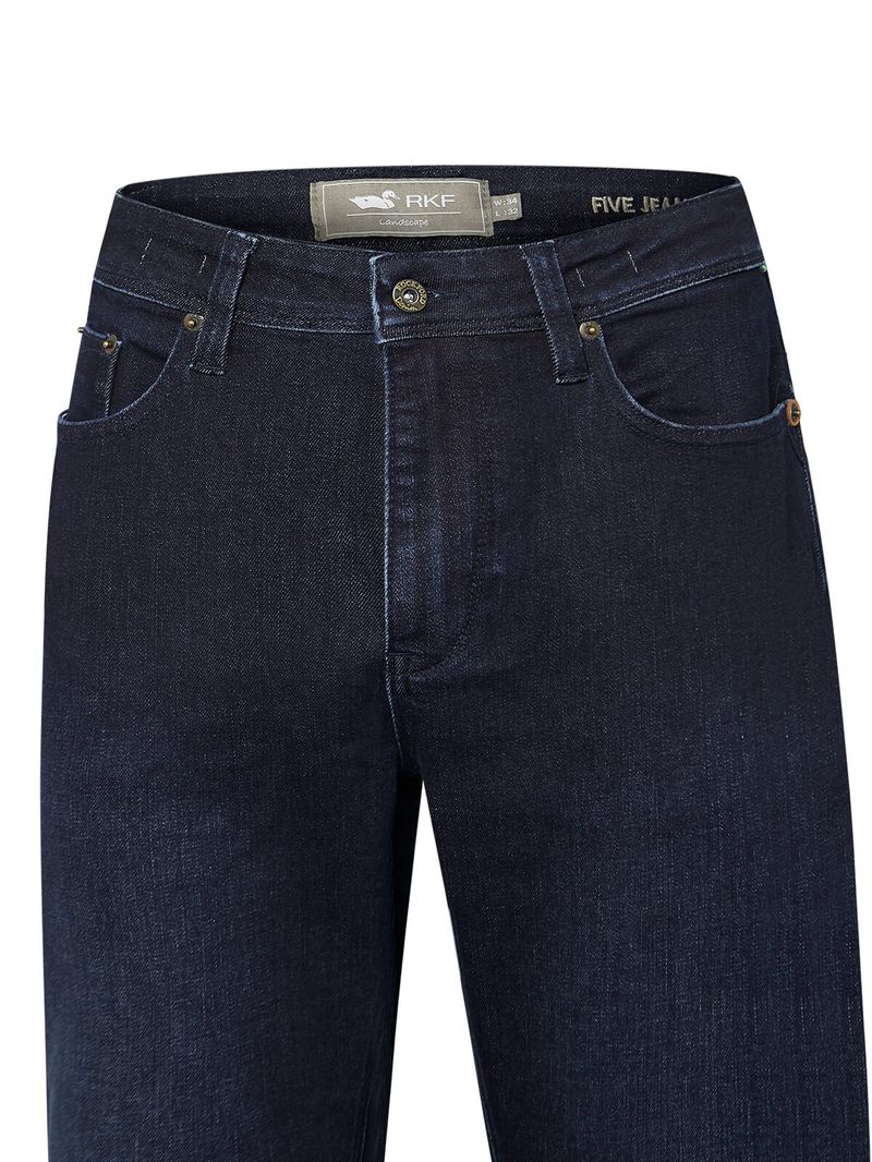 Jeans Algodón Orgánico Hombre Five Azul Rockford