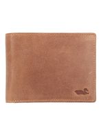 Billetera Cuero Hombre Fd Simple Bifold Tan Rockford