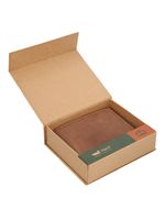 Billetera Cuero Hombre Fd Simple Bifold Tan Rockford