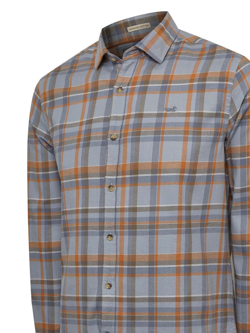 Camisa-Algodon-Organico-Hombre-Flannel-Azul-Rockford
