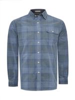 Camisa-Algodon-Organico-Hombre-Tartancord-Azul-Rockford